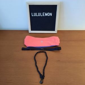 Lululemon headband bundle